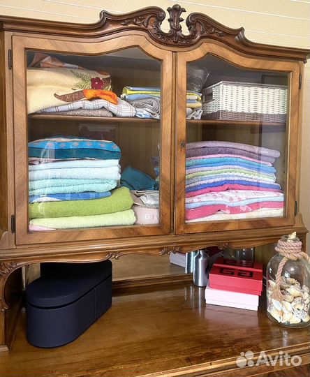 Буфет старинный антикварный сервант горка