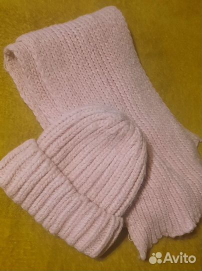 Комплект шапка и шарф