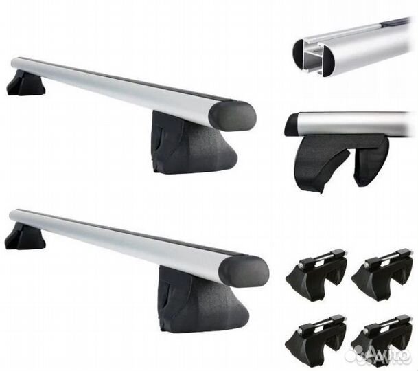 Багажник на рейлинги Opel Zafira