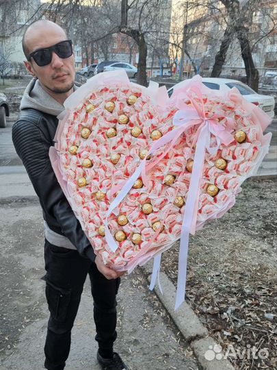 Букет гигант из рафаэло