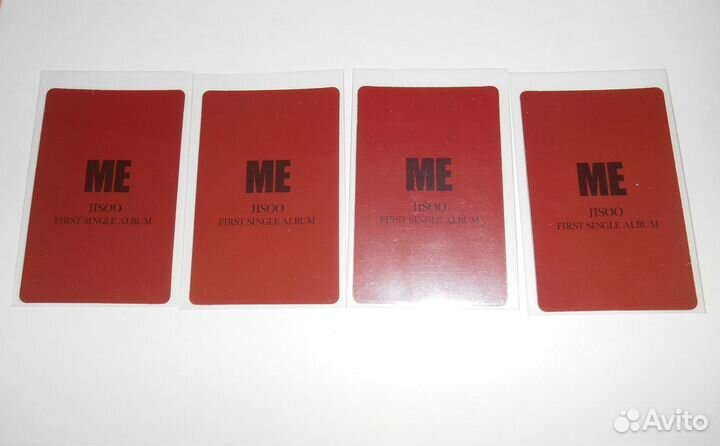 Сет оф. K-pop карточек Blackpink Jisoo Me