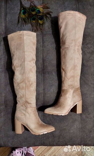 Сапоги ботфорты 37 (зима)