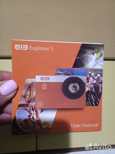 Экшн-камера полный комплект Explorer S новая