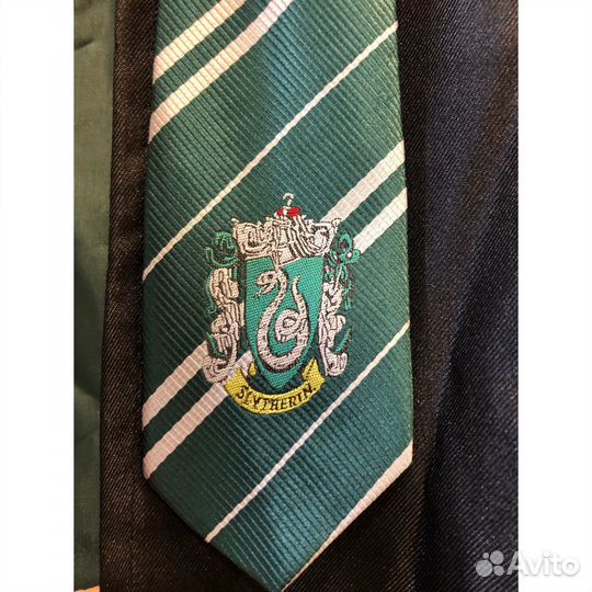 Мантия + галстук Гарри Поттер слизерин