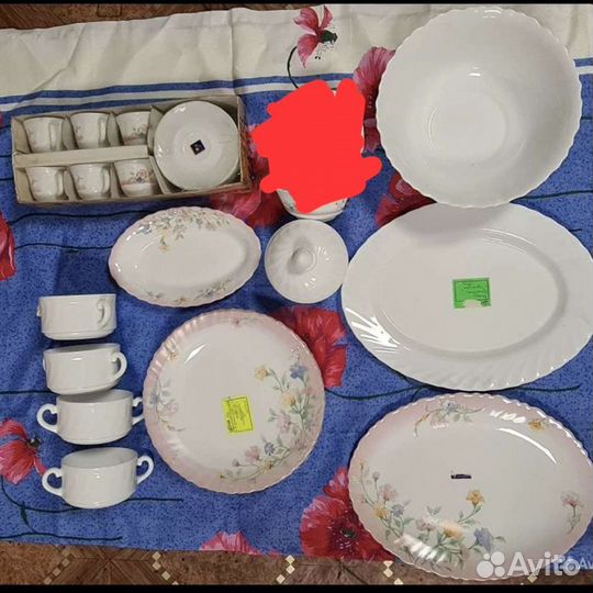 Набор посуды люминарк 27 пр Элайс