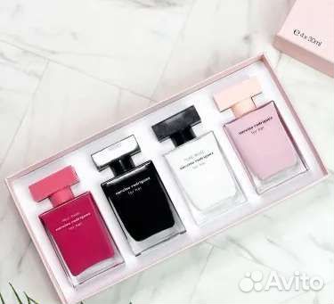 Moschino, Dior, Narciso Rodriguez For Her