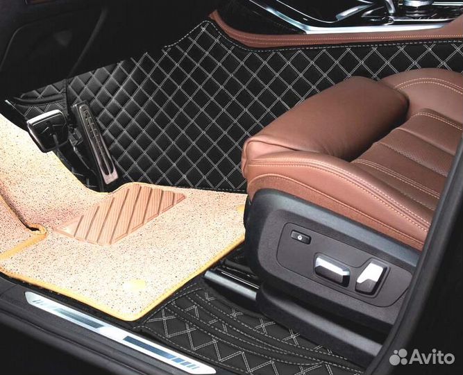 3D Коврики Lexus Салон Багажник из Экокожи