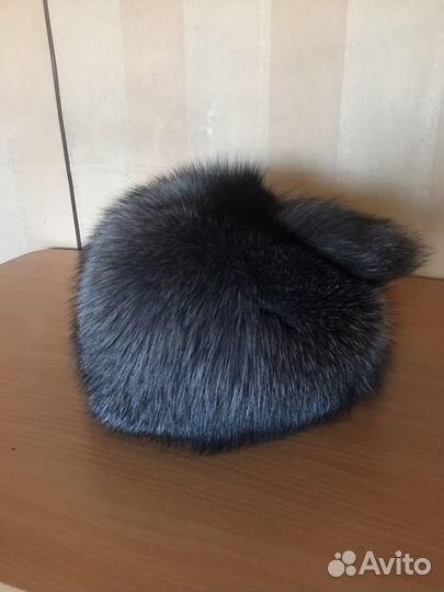 Шапка женская чернобурка