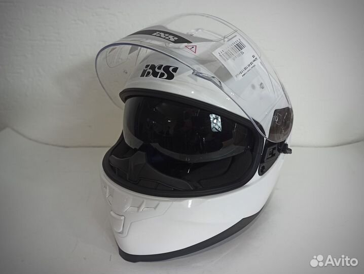 Мотошлем IXS HX 1100 1.0 белый