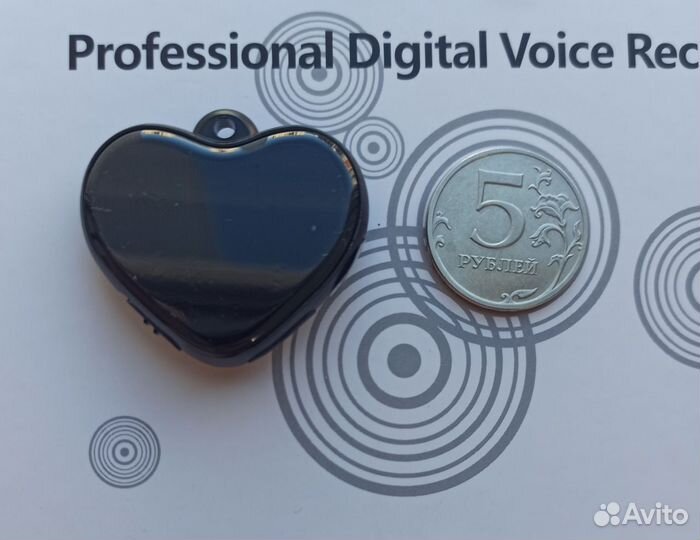 Мини диктофон подвеска кулон брелок