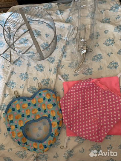 Колесо, поилка, сенница, гамак (для грызунов)