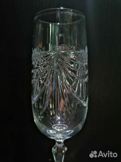 Хрустальные фужеры. Франция. Раритет