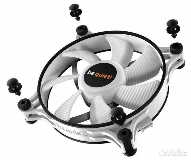 Корпусной вентилятор Be Quiet shadow wings 2 whit