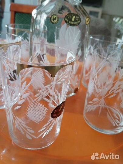 Графин со стаканами СССР