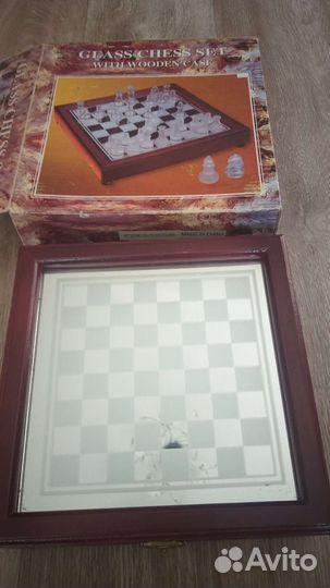 Шахматы дорожные и стеклянные