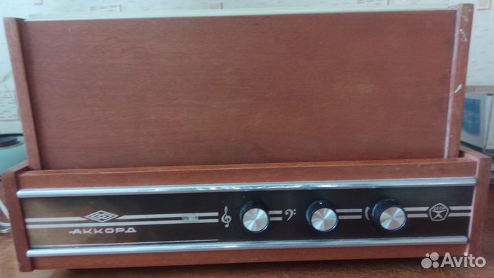 Электрофон, проигрыватель 