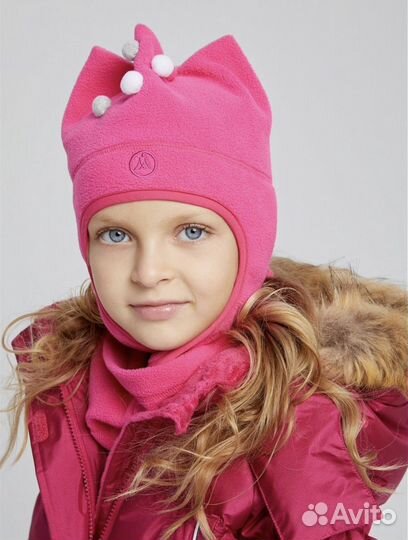 Комплект шапка, шарф