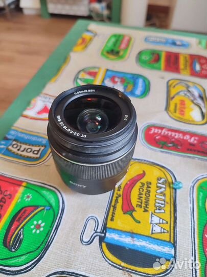 Объектив sony a 18-55 sam