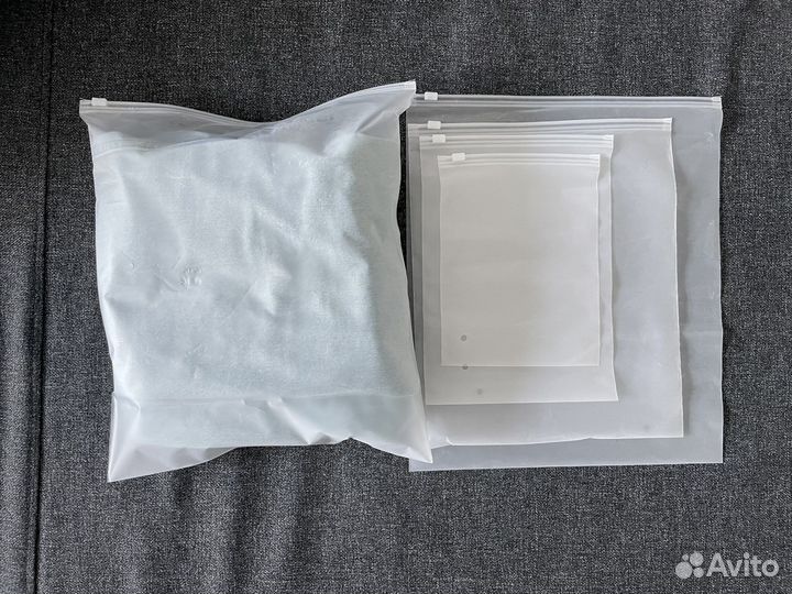 Пакеты зип лок с бегунком матовые