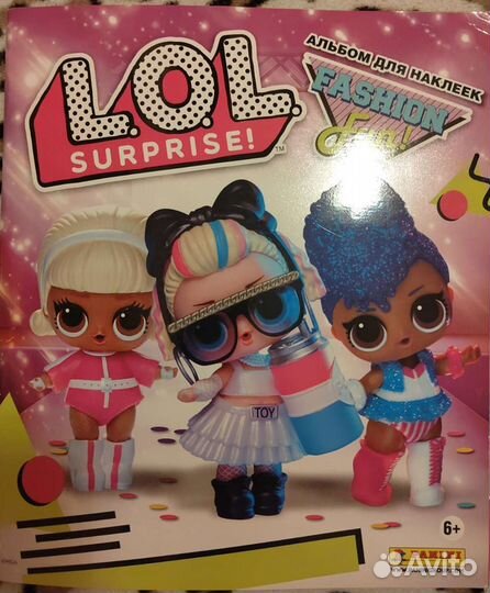 Наклейки LOL fashion fan, от panini