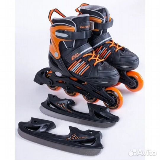 Коньки - ролики 2 в 1 в Абакане новые