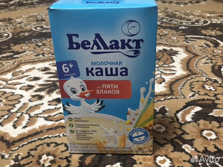 Молочная каша Беллакт 6+