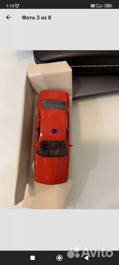 Масштабная модель bmw