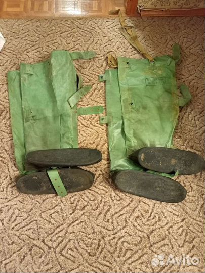 Резиновые сапоги от химзащиты