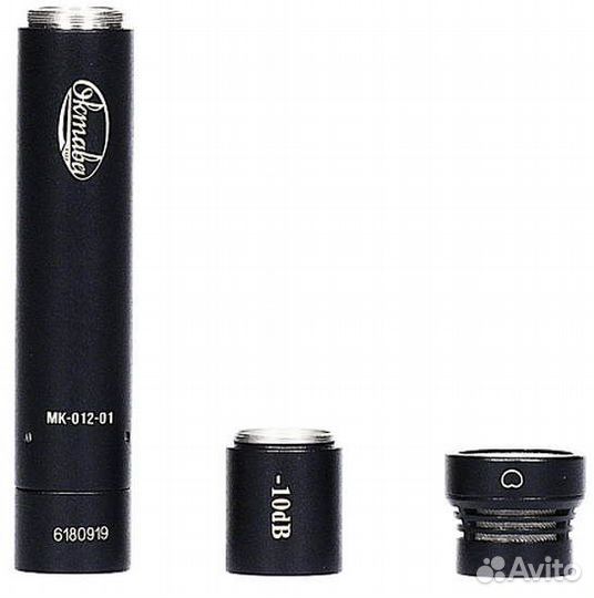 Микрофон Октава мк-012-01 (черный, в картонной кор