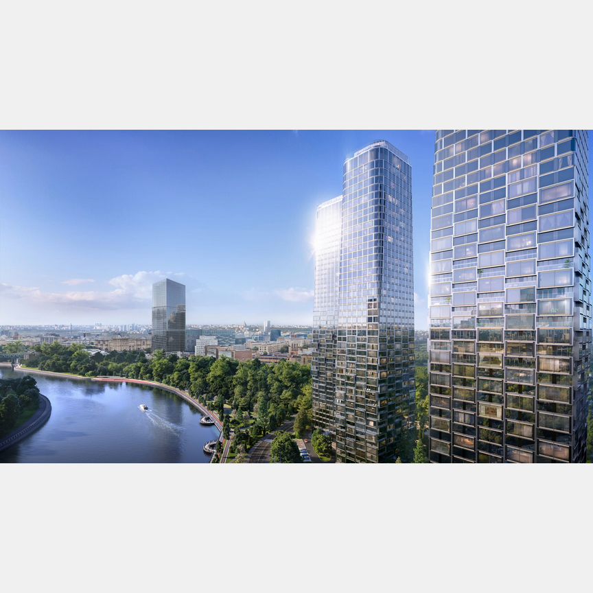 3-к. квартира, 92,4 м², 22/46 эт.