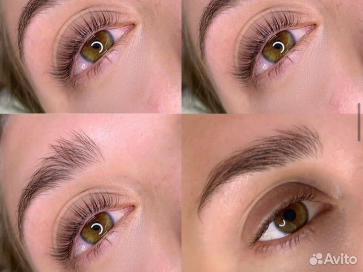 Ламинирование ресниц окрашивание ботокс