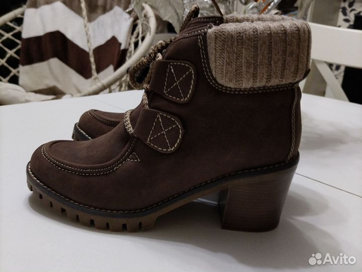 Ботильоны натуральная кожа бежевые 39