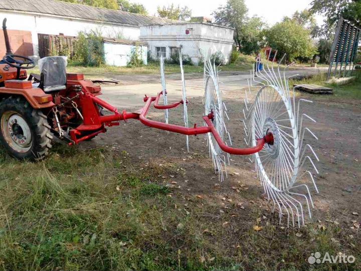 Грабли-ворошилки “Кормилец” 4 диска