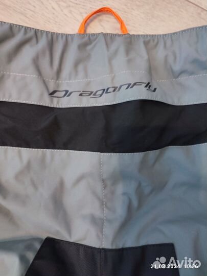 Штаны Dragonfly Freeride Crey-Orange XL