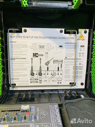 Звукоусилительный комплект Behringer PPA200
