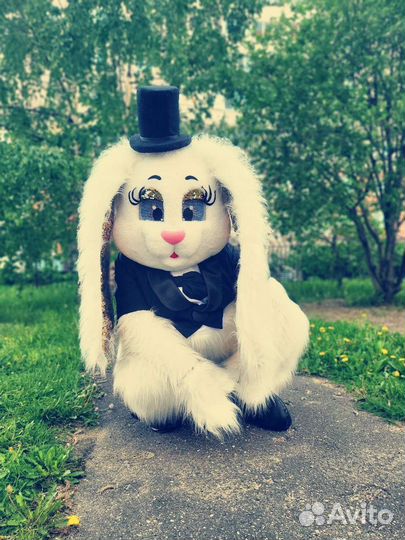 Ростовая кукла зайка и динозавр