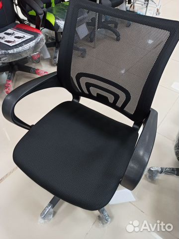 Кресло офисное CH-695NLT, черная ткань