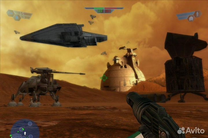 Star Wars Battlefront, б/у, множ.царап. (Xbox)