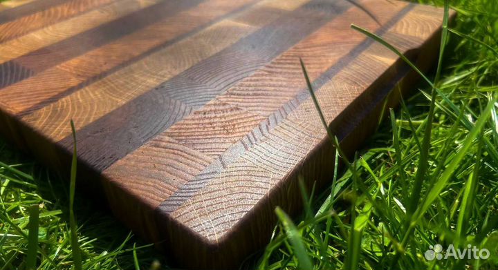 Торцевая разделочная кухонная доска