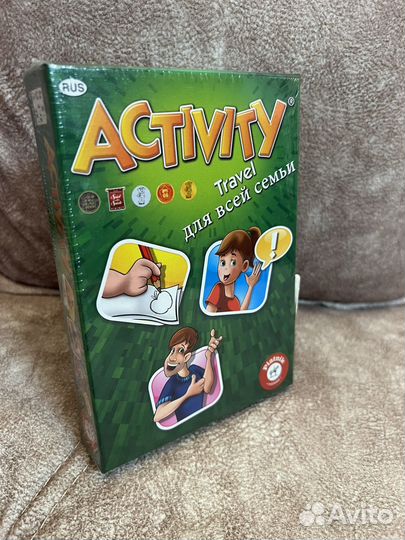 Новая, игра настольная Activity piatnik