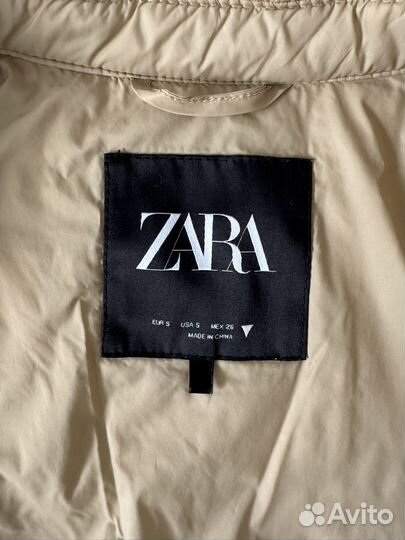 Ветровка /рубашка синтепоновая Zara (р-р S)