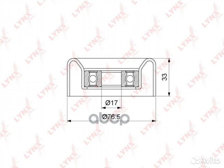 Ролик ремня приводного KIA sorento 2.5D 02/HYU