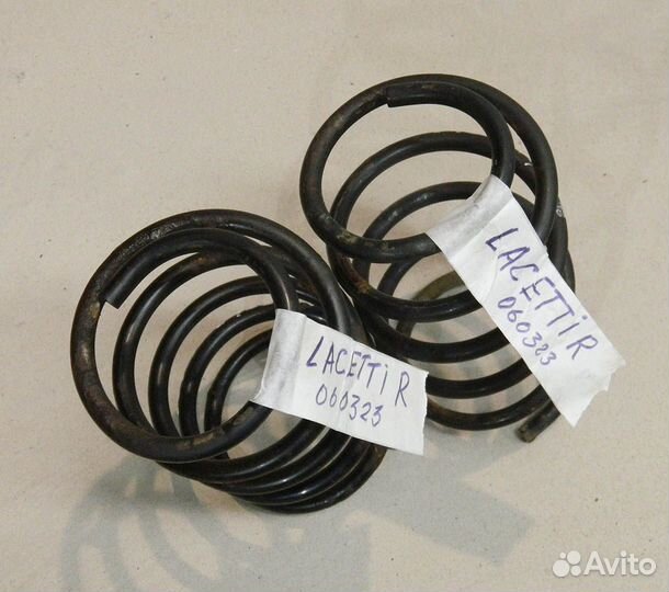 Пружина задняя Chevrolet Lacetti седан