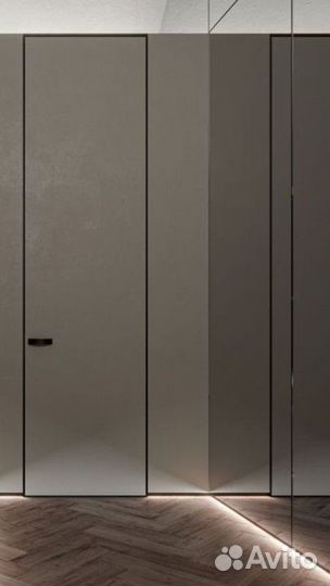 Двери скрытые межкомнатные под отделку