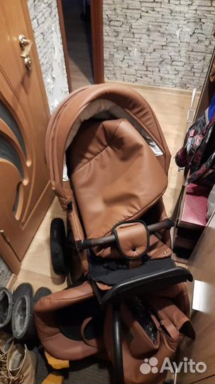 Коляска 3 в 1 verdi mocca