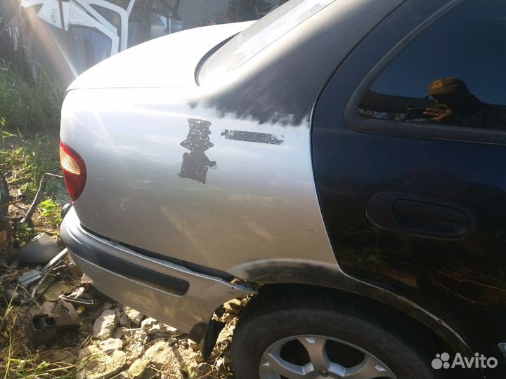 Крыло заднее Almera N16 панель задняя