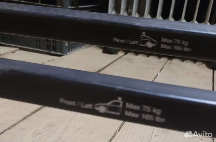 Поперечины на рейлинги nissan