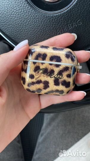 Чехол для apple airpods 3 guess