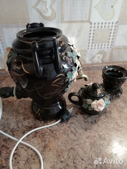 Самовар электрический расписной