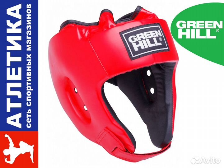 Шлем боксёрский Green Hill